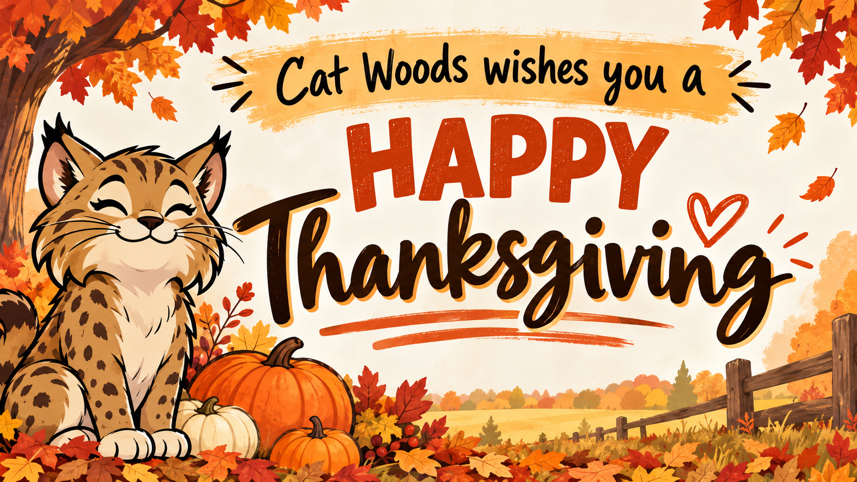 Cat Woods’ Happy Thanksgiving Harvest
