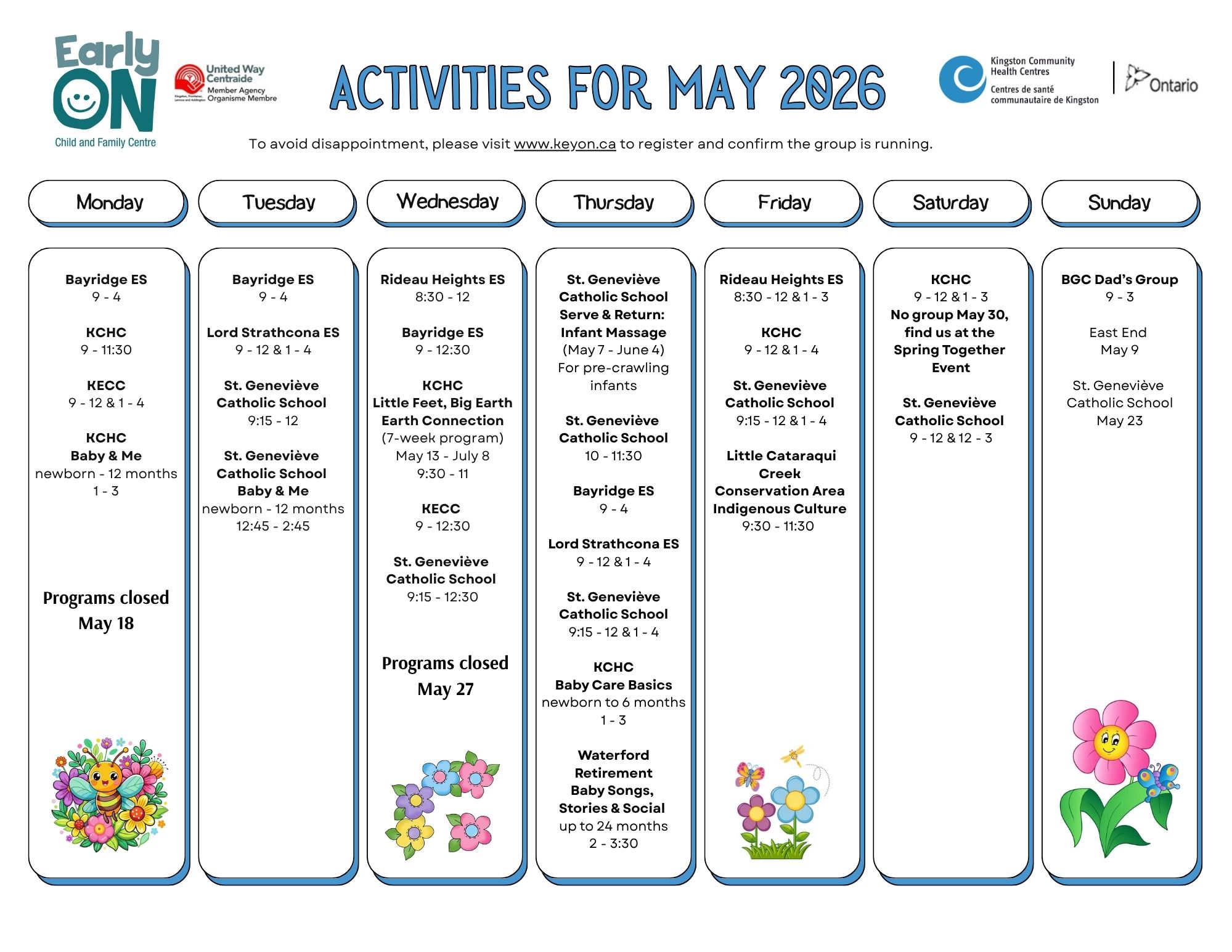 Early ON May 2026