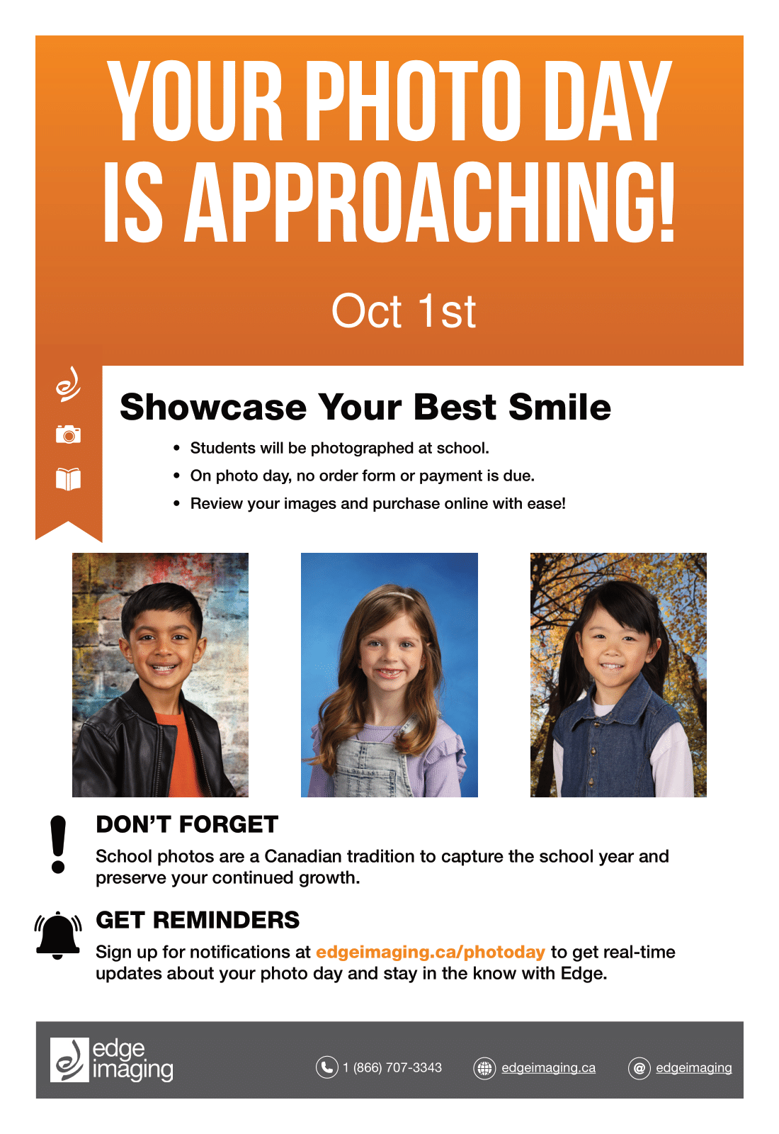 School photo flyer 1