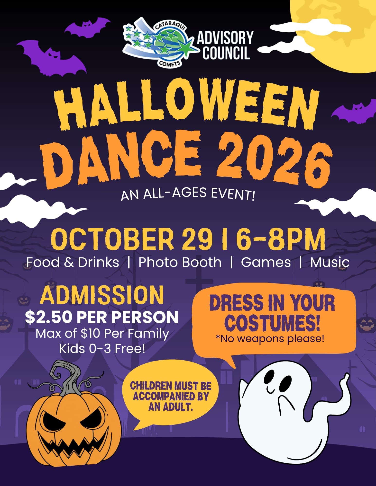 Halloween dance 2026 Poster