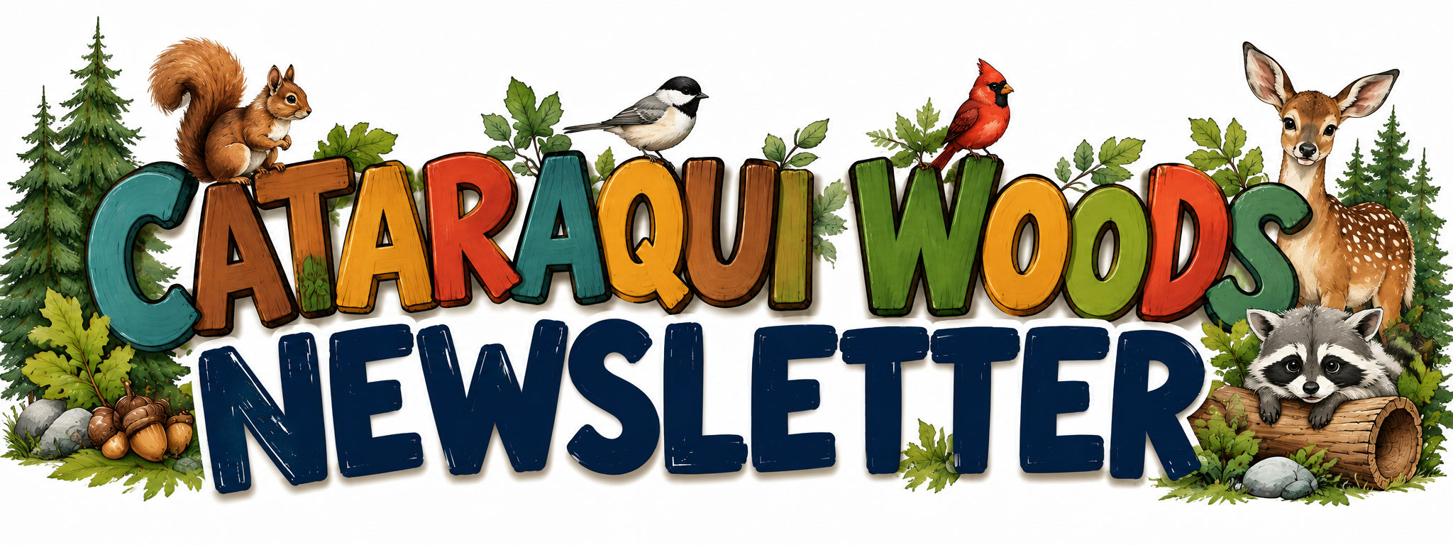 Cataraqui Woods Newsletter Woodland Banner